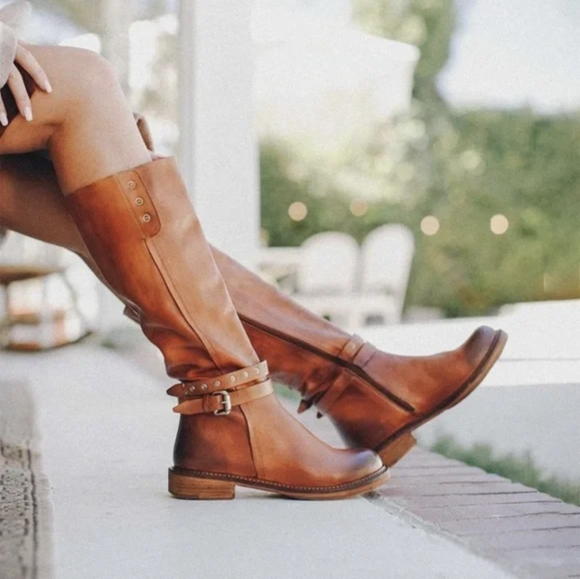 Leather Riding Boots